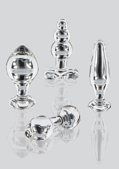 Star Sparkler / Buttplug i glas