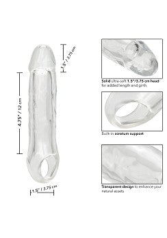 Clear Extension 6.5 In / Penisförlängare 6,5 tum