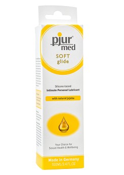 pjur Med Soft Glide 100 ml / Silikonbaserat glidmedel