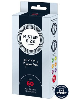 Mister Size 60 mm Kondomer 10 st