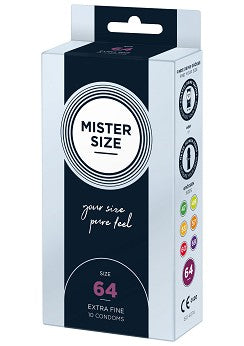 Mister Size 64 mm Kondomer 10 st