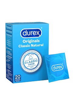 Durex Classic Naturel 3x 20 pack (60st)
