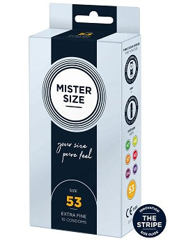 Mister Size 53 mm Kondomer 10 st