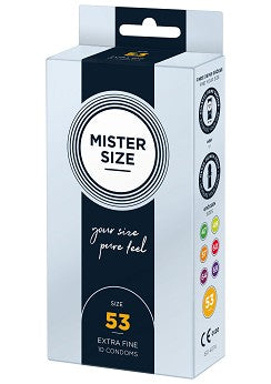 Mister Size 53 mm Kondomer 10 st