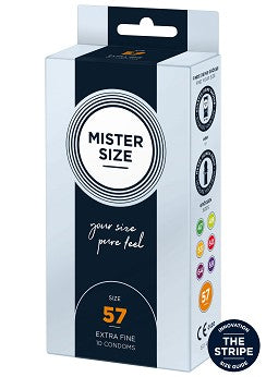 Mister Size 57 mm Kondomer 10 st