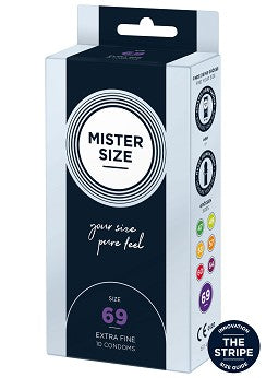 Mister Size 69 mm Kondomer 10 st