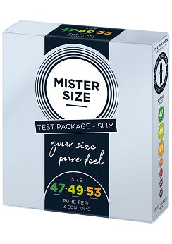 Mister Size 47-49-53 mm 3-pack 9 st