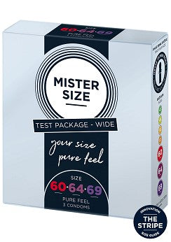 Mister Size 60-64-69 mm 3-pack 9 st